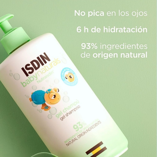 ISDIN Baby Naturals Gel Champú 400 ml-1