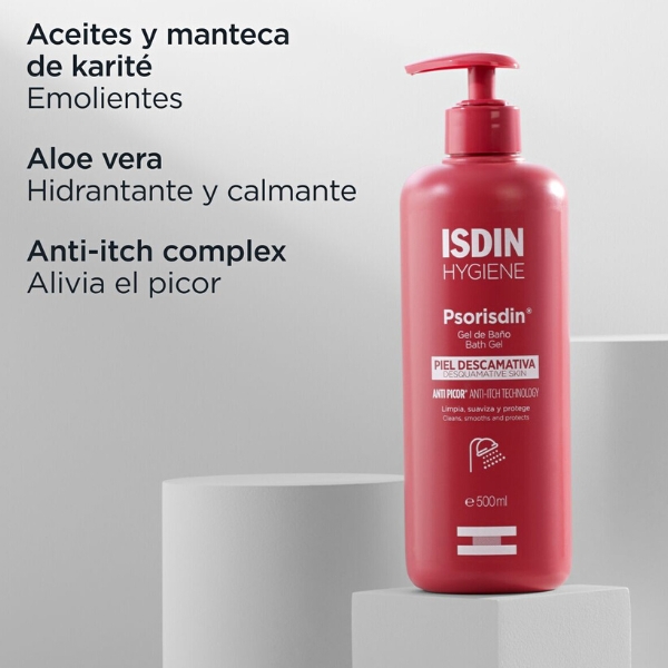 ISDIN Psorisdin Gel de Baño 500 ml-1