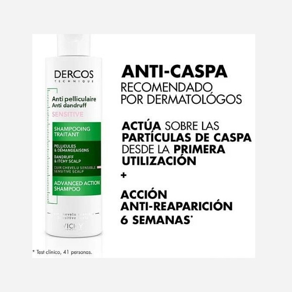 VICHY Dercos Anticaspa Sensitive 200 ml