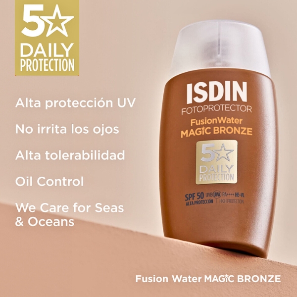 ISDIN Fusion Water Color Bronze SPF50 de 50 ml-2