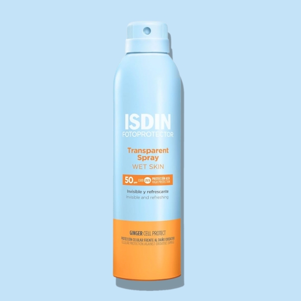 ISDIN Transparent Spray Wet Skin SPF 50 de 250 ml