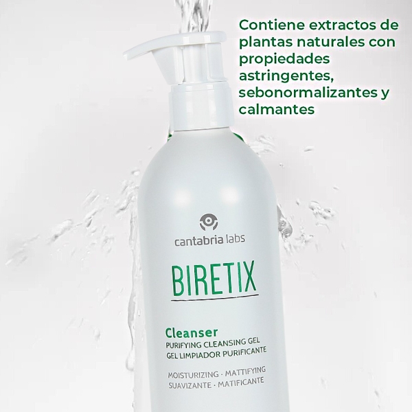 BIRETIX Cleanser Gel Limpiador Purificante 400 ml-1